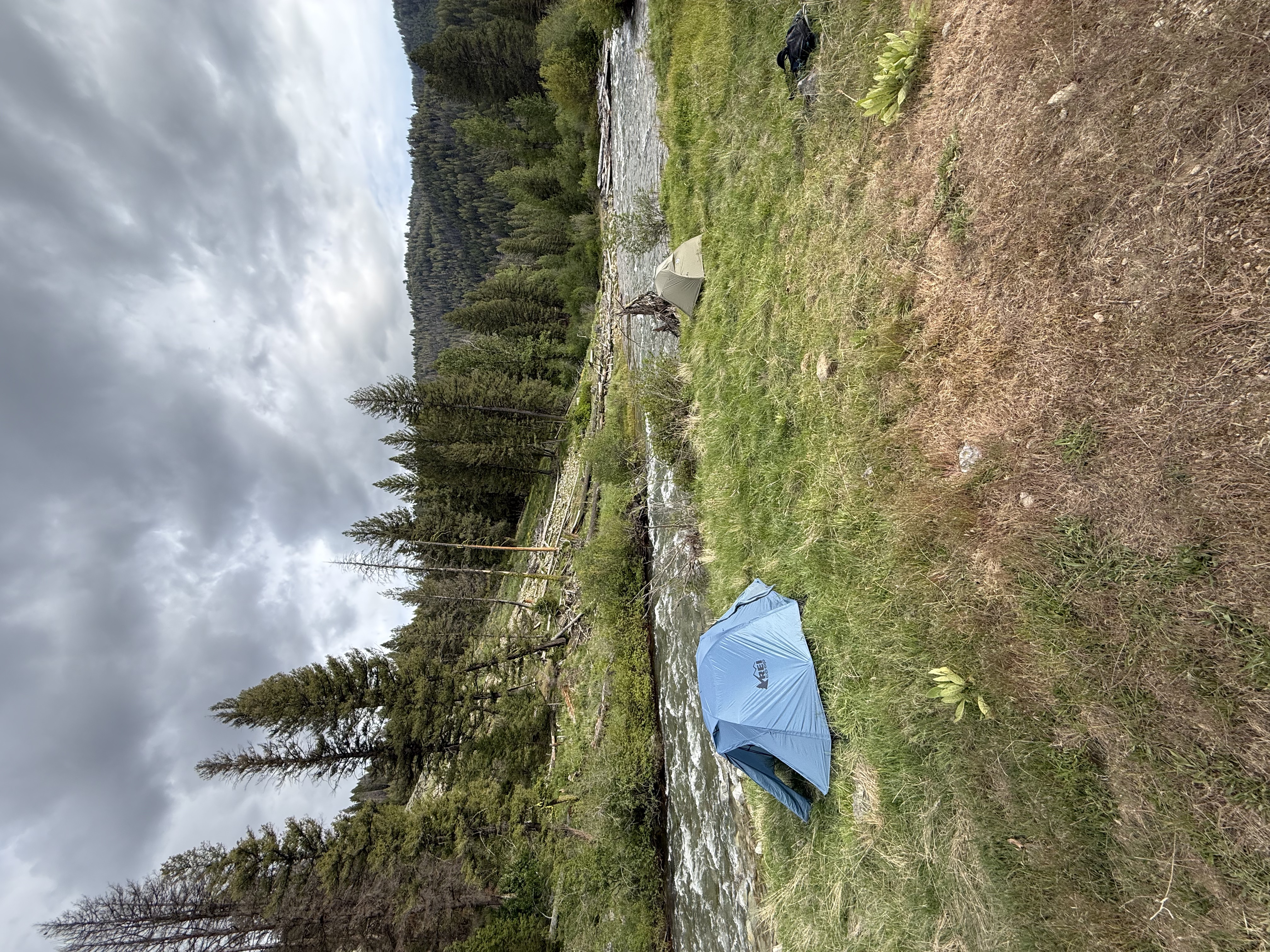 REI Half Dome 2+ along Big Smoky Creek, Idaho