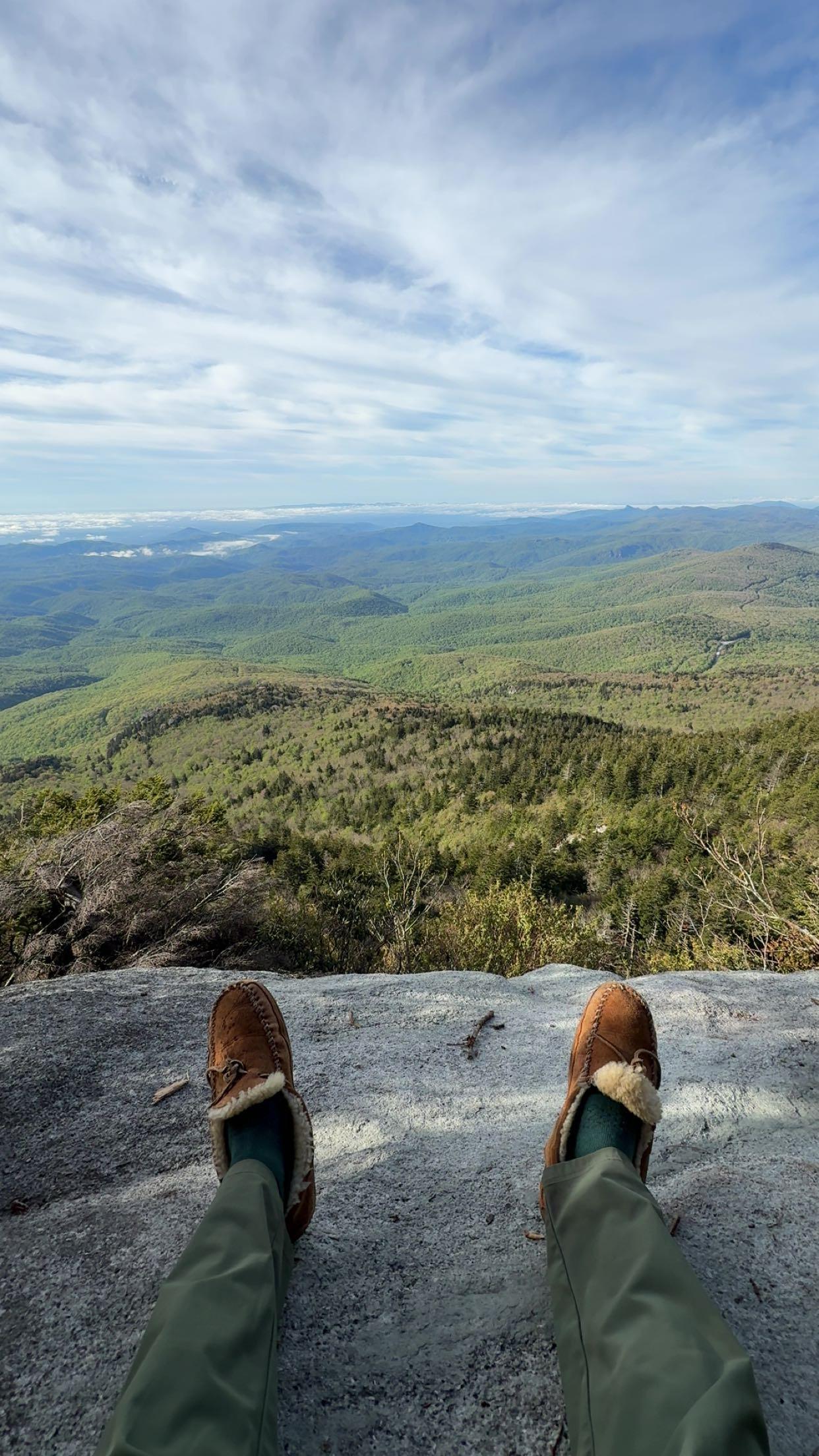 View from the campsite